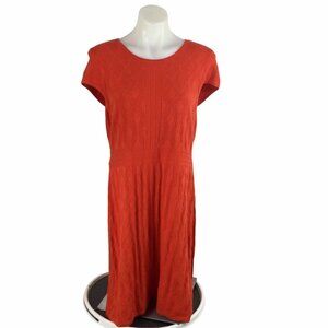 Tommy Bahama Pickford Cap Sleeve Dress Womens Orange Size Large NWT